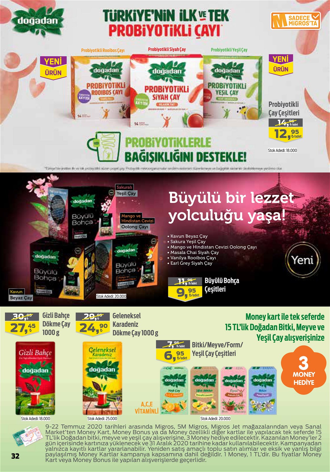 09.07.2020 Migros broşürü 32. sayfa