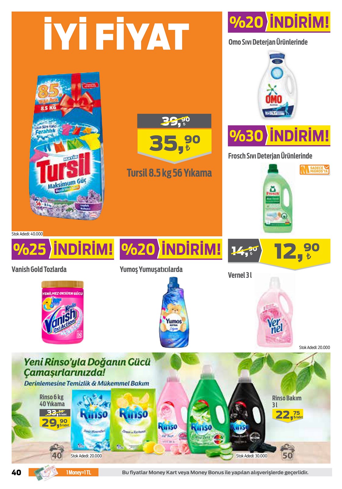 09.07.2020 Migros broşürü 40. sayfa