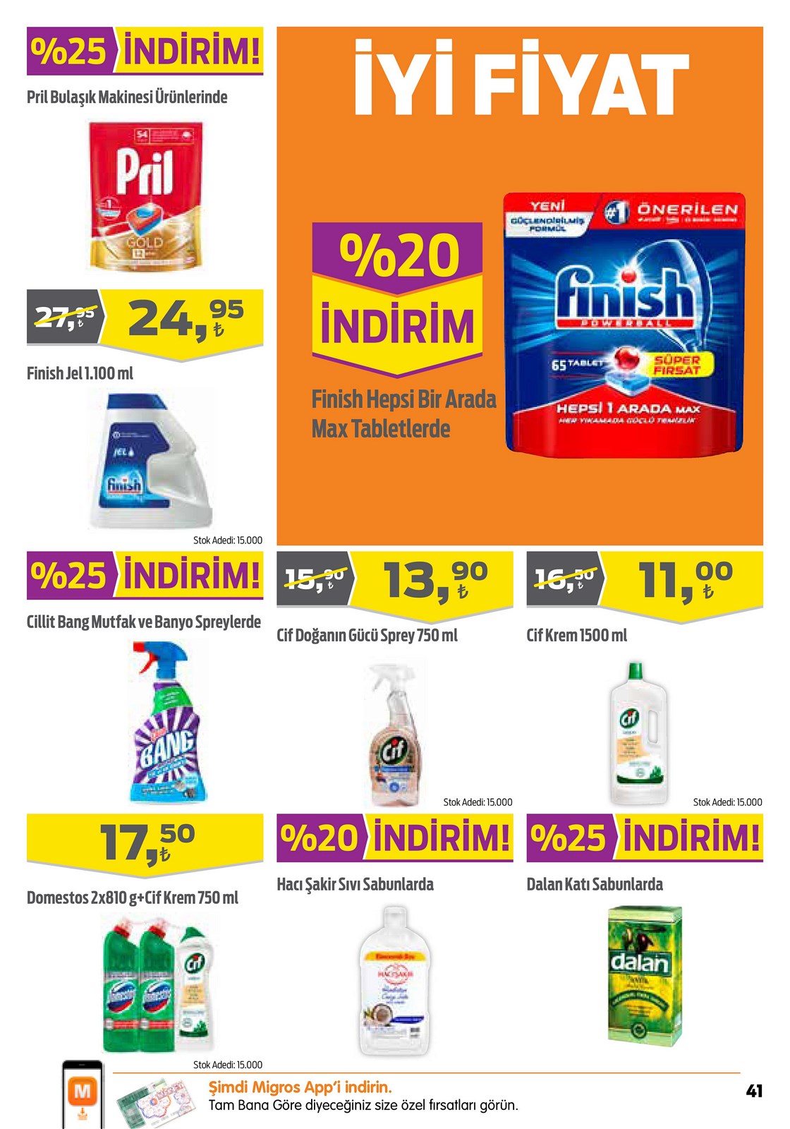 09.07.2020 Migros broşürü 41. sayfa