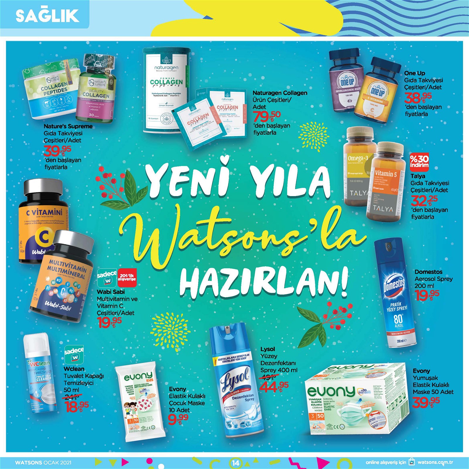 01.01.2021 Watsons broşürü 14. sayfa