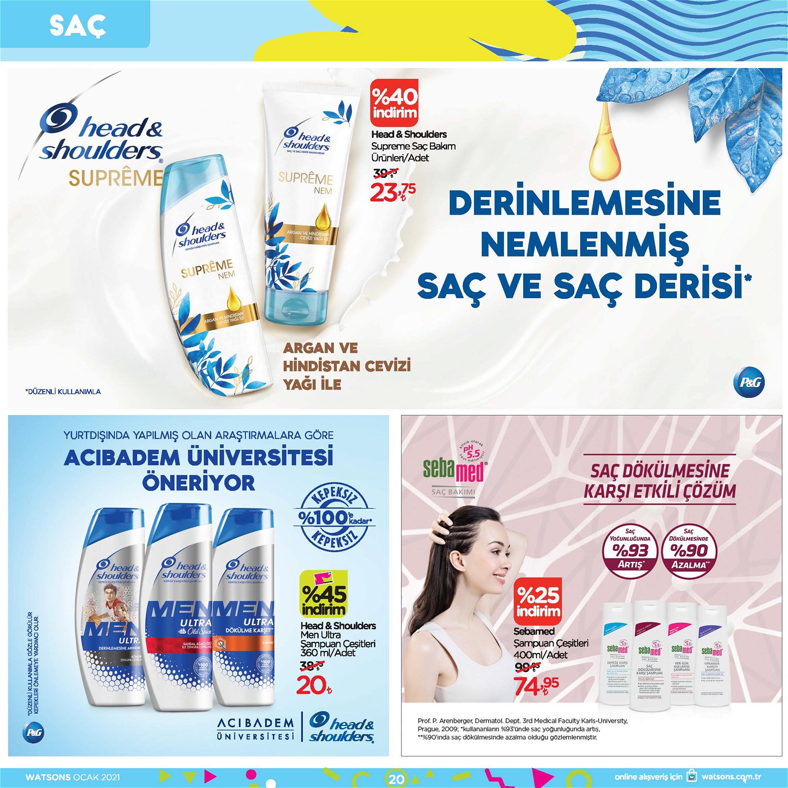 01.01.2021 Watsons broşürü 20. sayfa