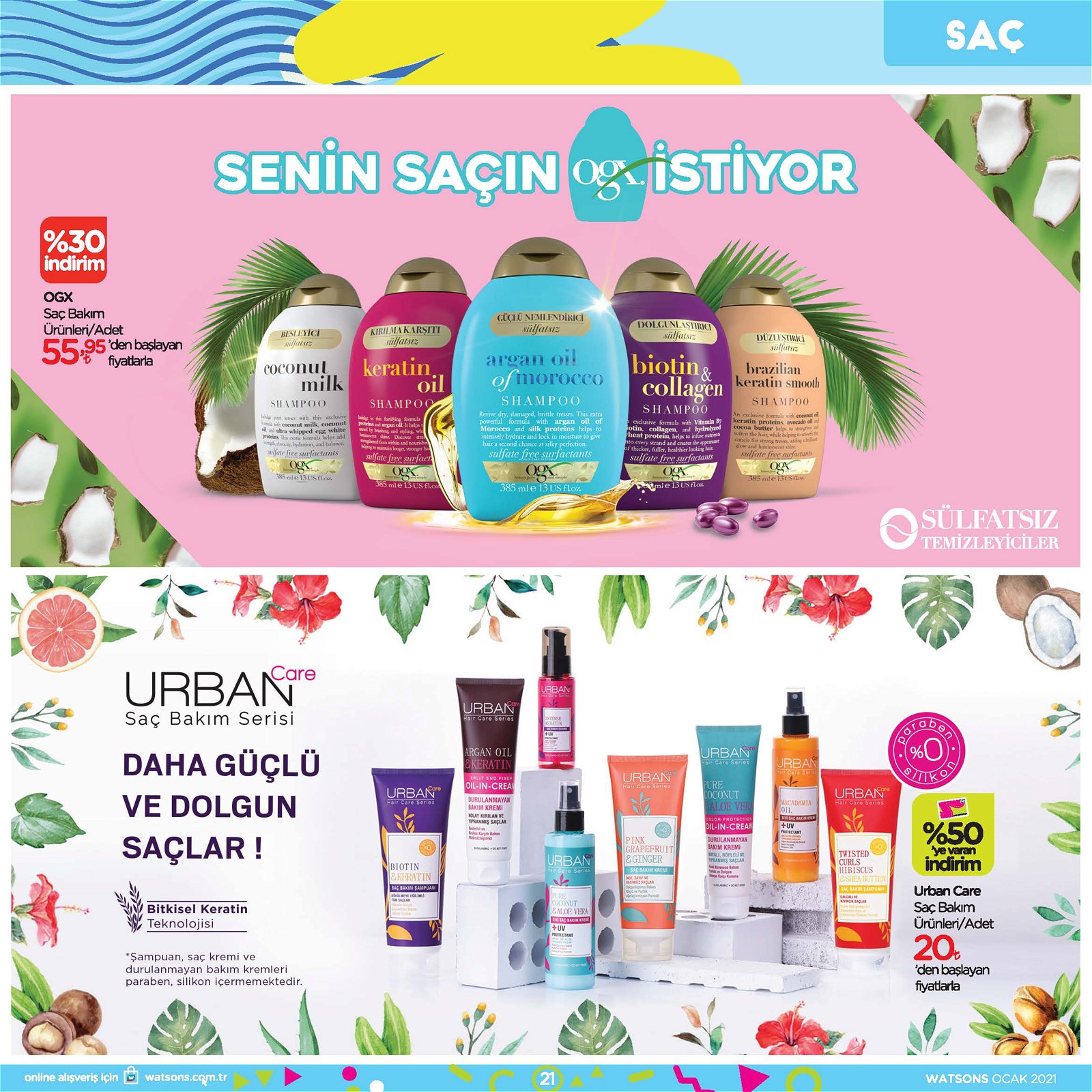 01.01.2021 Watsons broşürü 21. sayfa