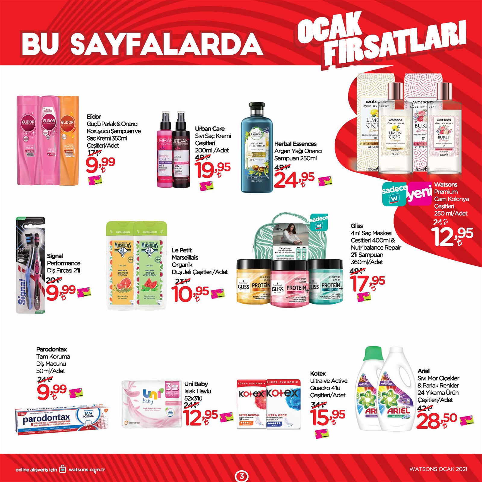 01.01.2021 Watsons broşürü 3. sayfa