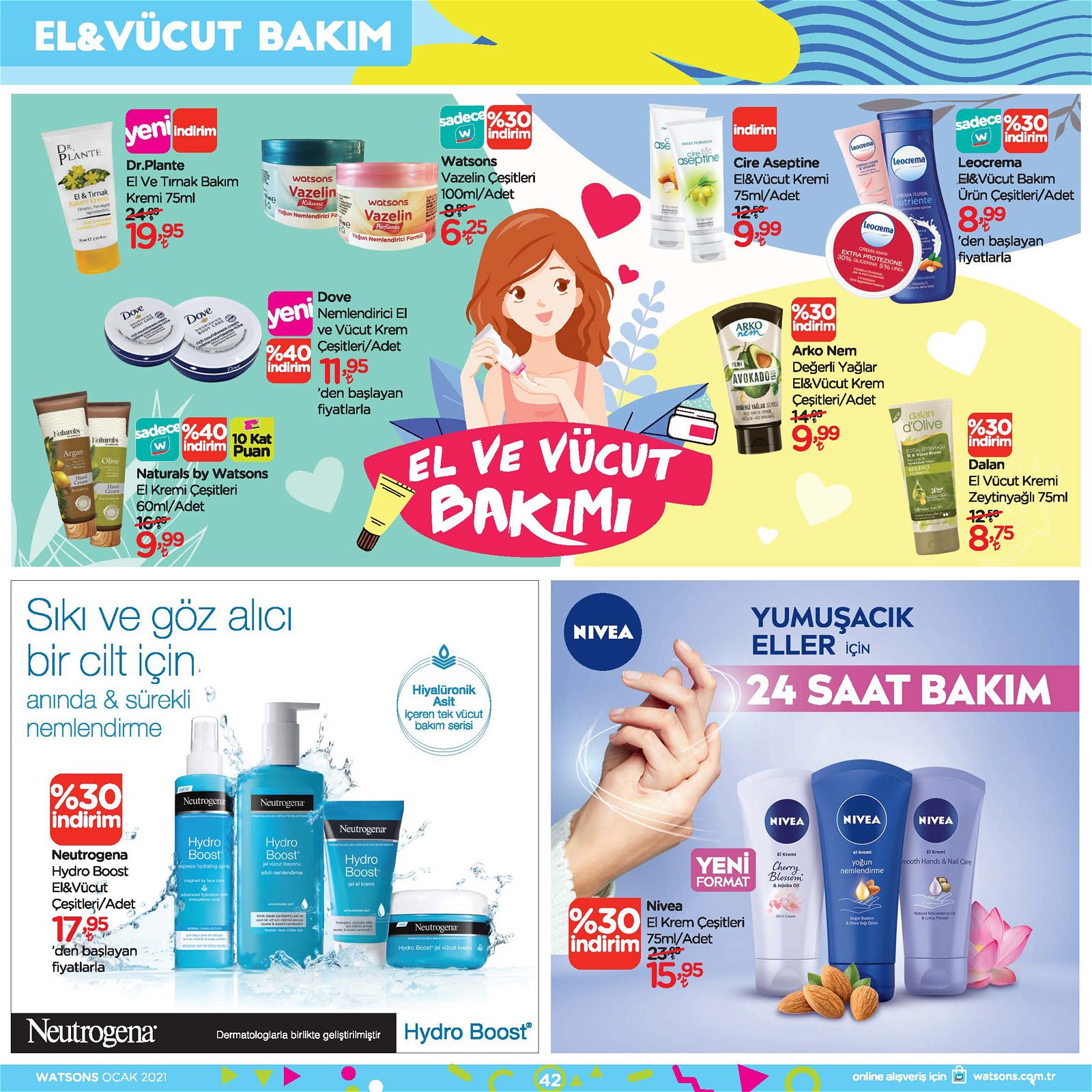 01.01.2021 Watsons broşürü 42. sayfa