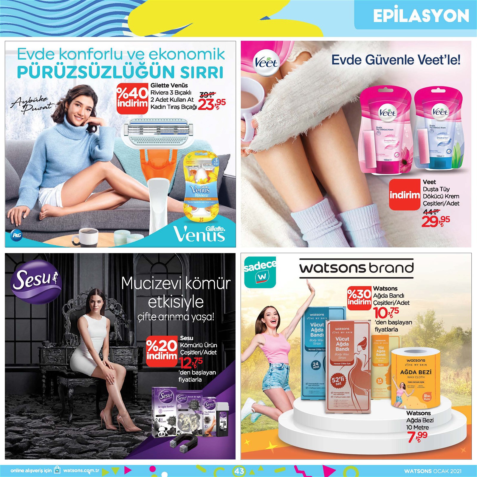 01.01.2021 Watsons broşürü 43. sayfa