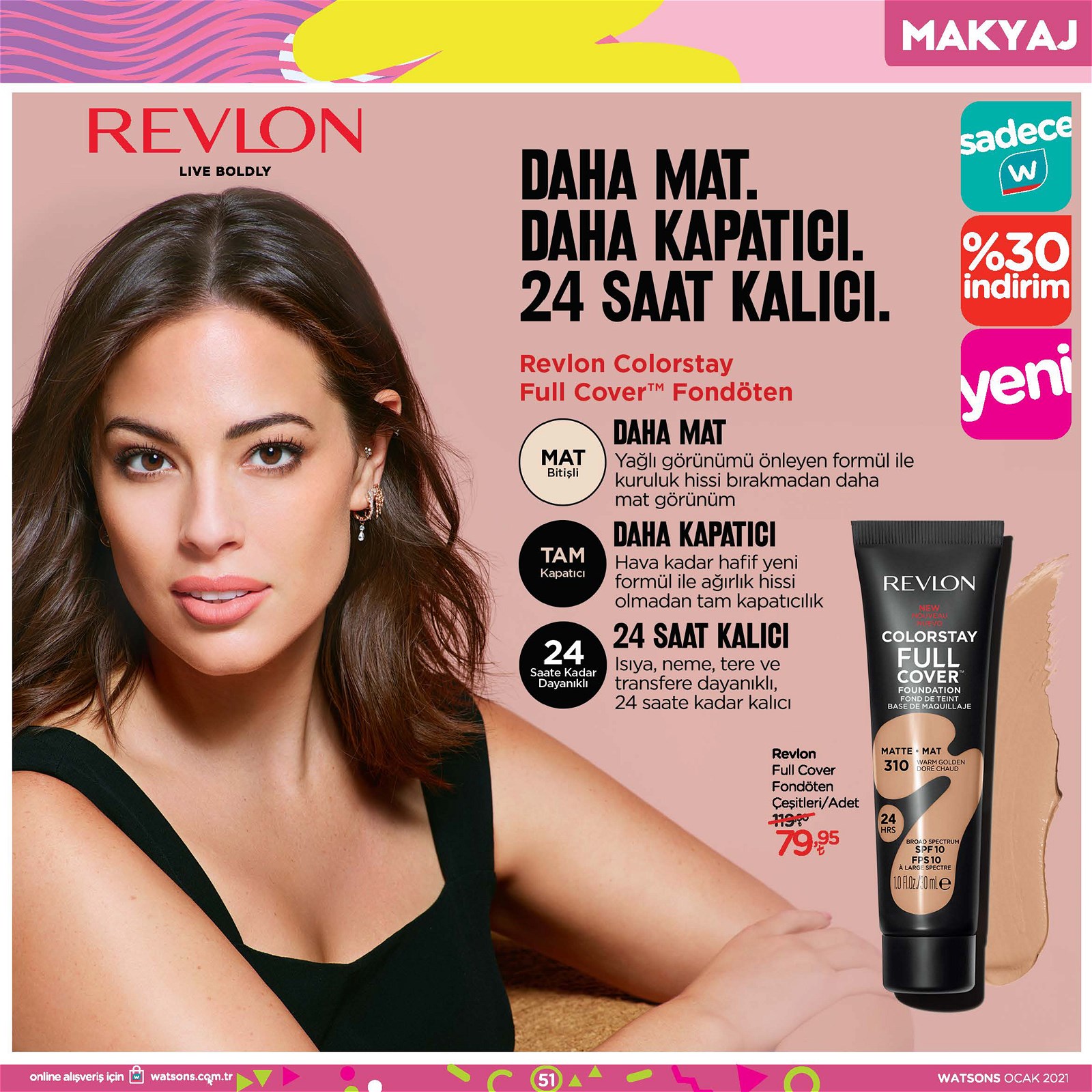 01.01.2021 Watsons broşürü 51. sayfa