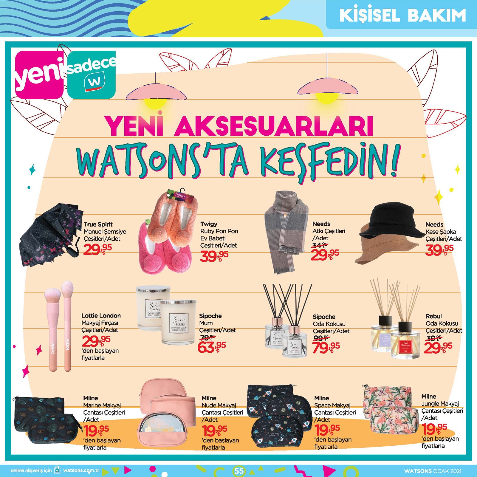 01.01.2021 Watsons broşürü 55. sayfa