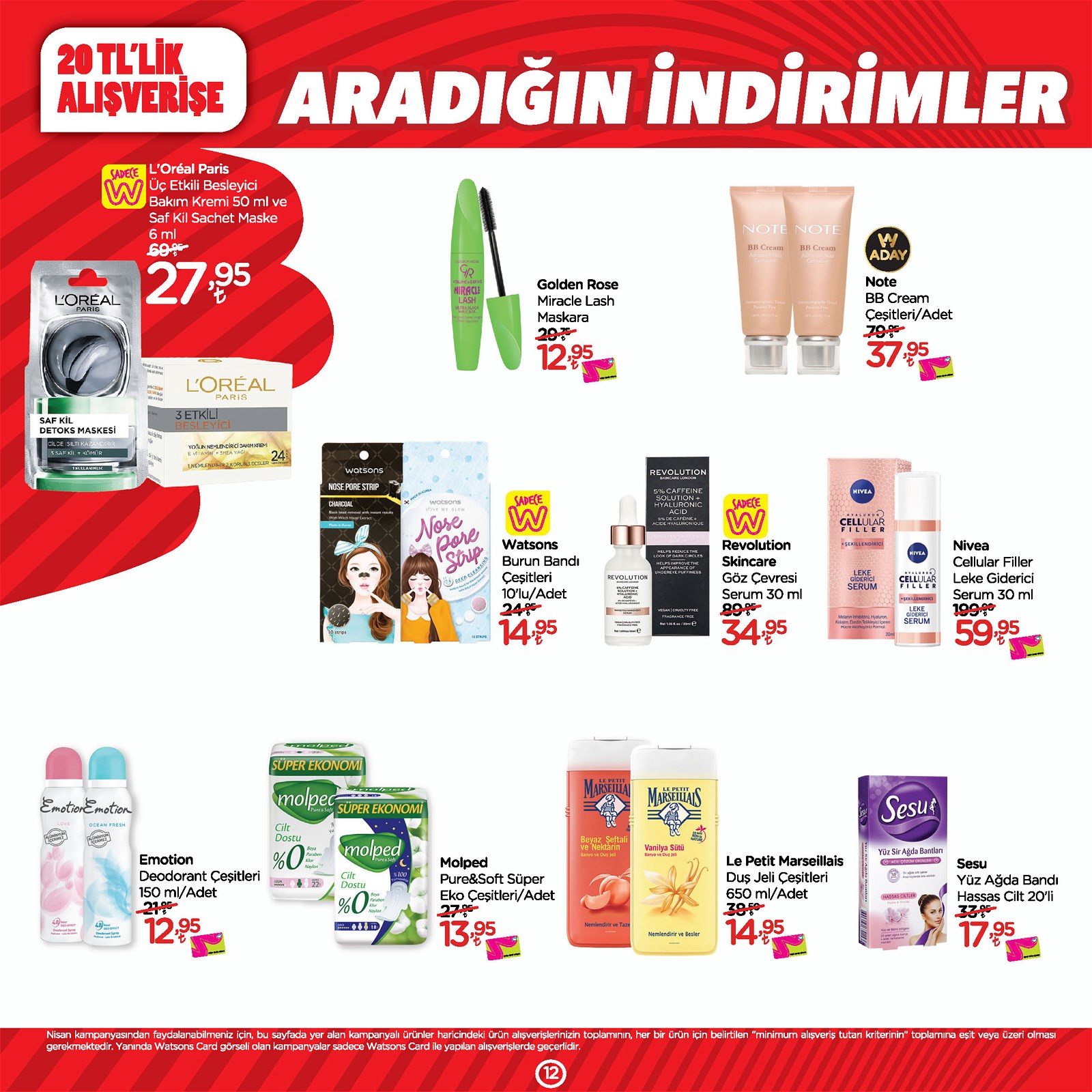 12.04.2021 Watsons broşürü 14. sayfa