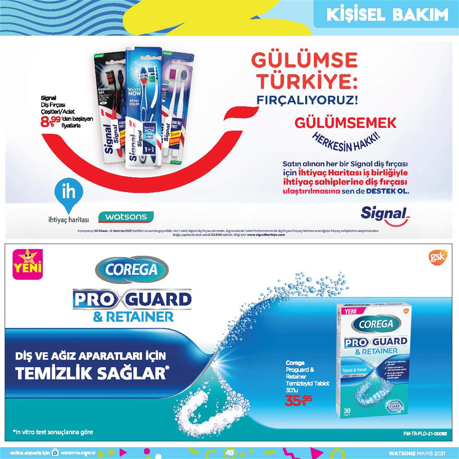 30.04.2021 Watsons broşürü 55. sayfa