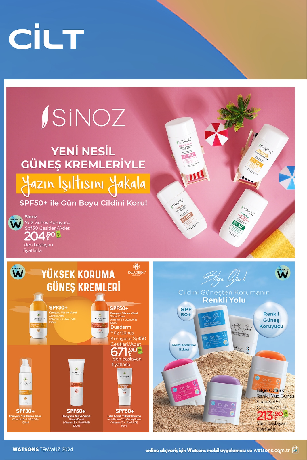 01.07.2024 Watsons broşürü 26. sayfa
