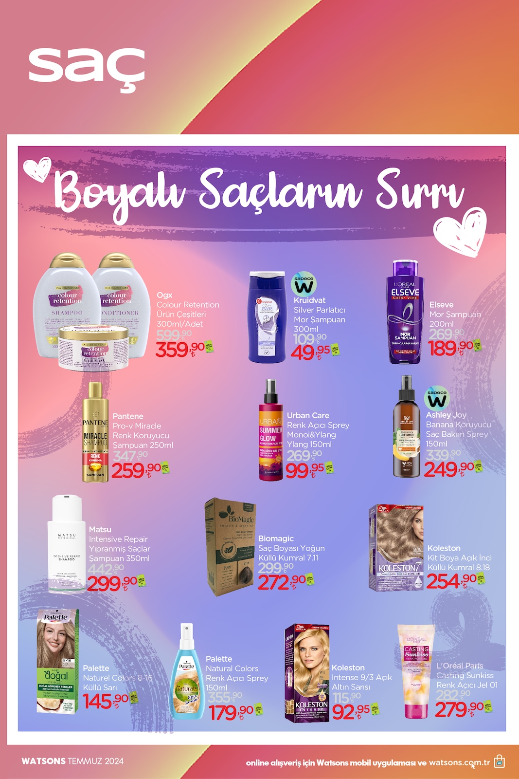 01.07.2024 Watsons broşürü 32. sayfa