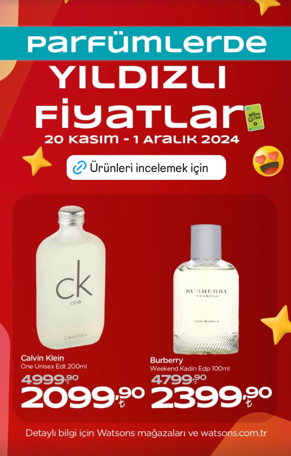 20.11.2024 Watsons broşürü 1. sayfa