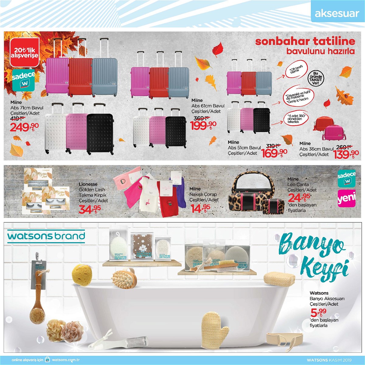 01.11.2019 Watsons broşürü 37. sayfa