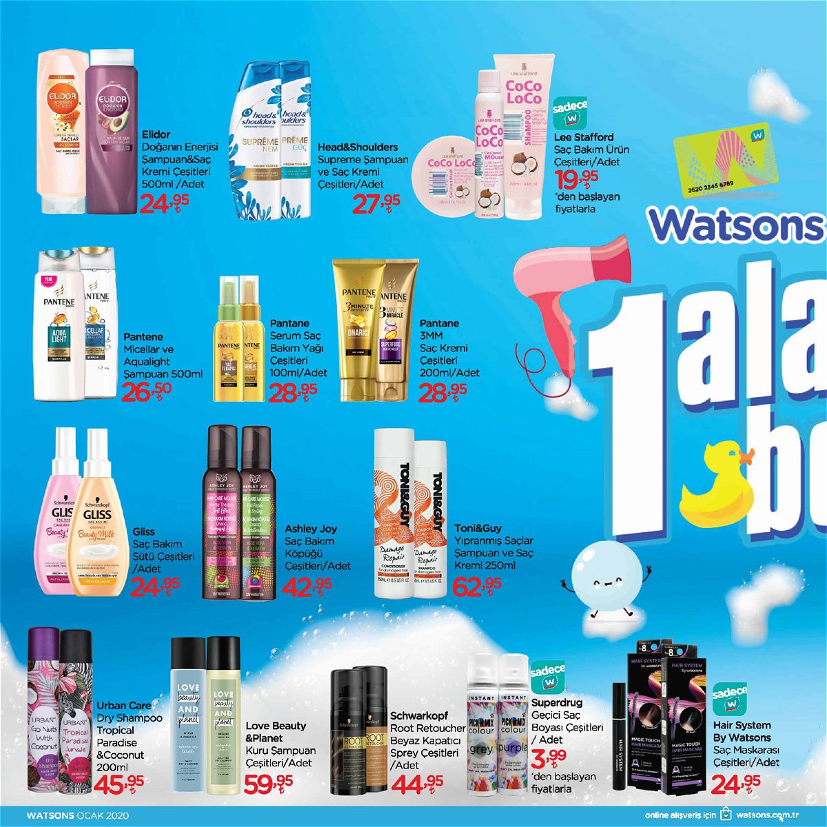 01.01.2020 Watsons broşürü 10. sayfa