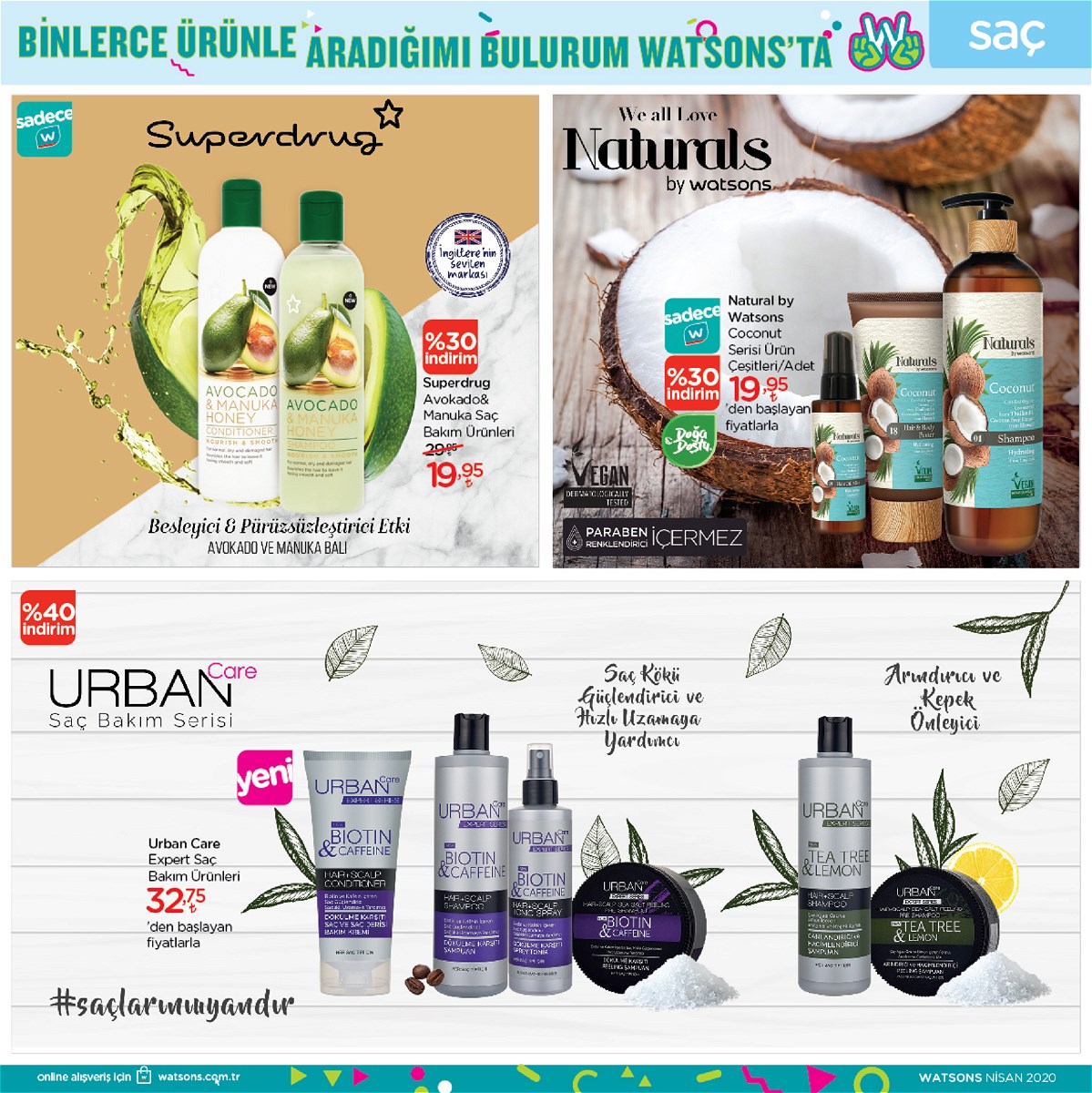 06.04.2020 Watsons broşürü 33. sayfa