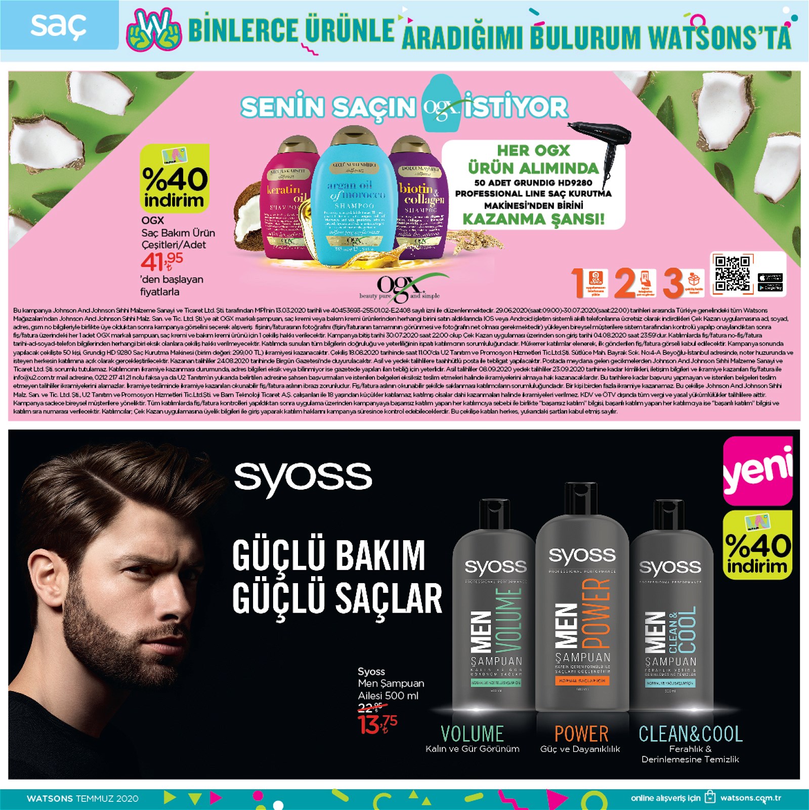 29.06.2020 Watsons broşürü 16. sayfa