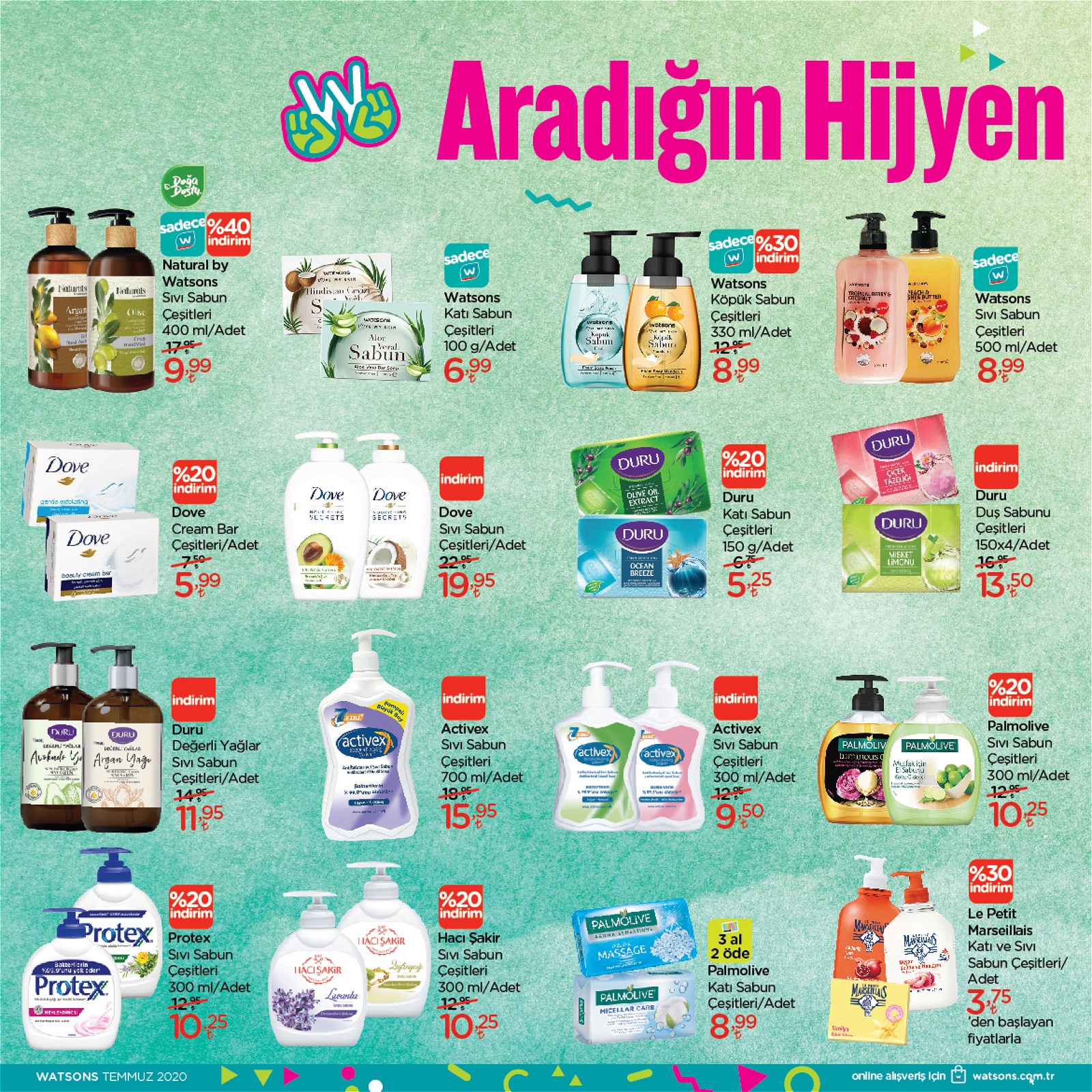 29.06.2020 Watsons broşürü 34. sayfa