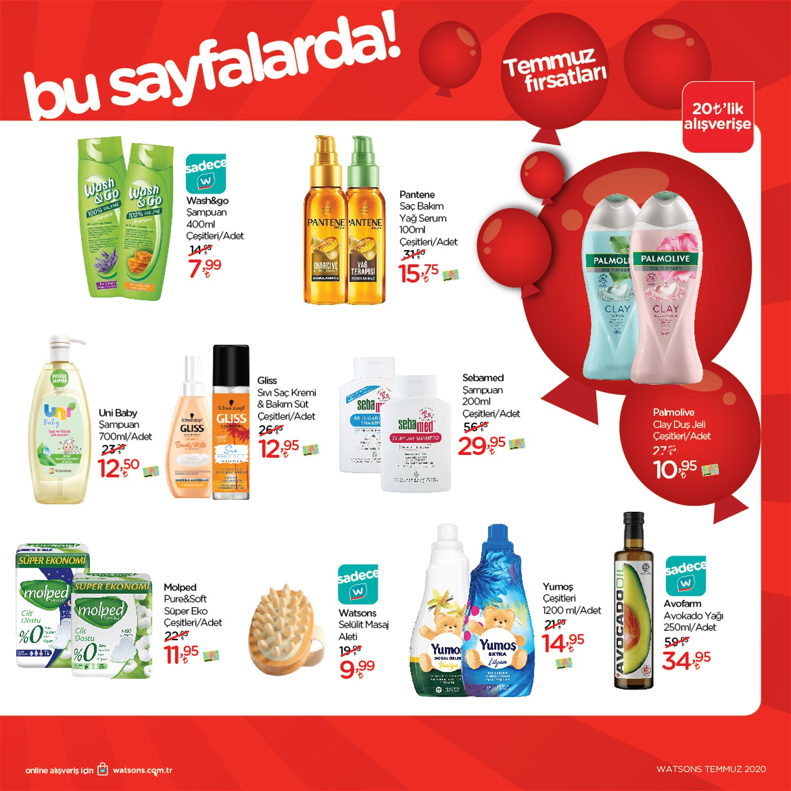 29.06.2020 Watsons broşürü 3. sayfa