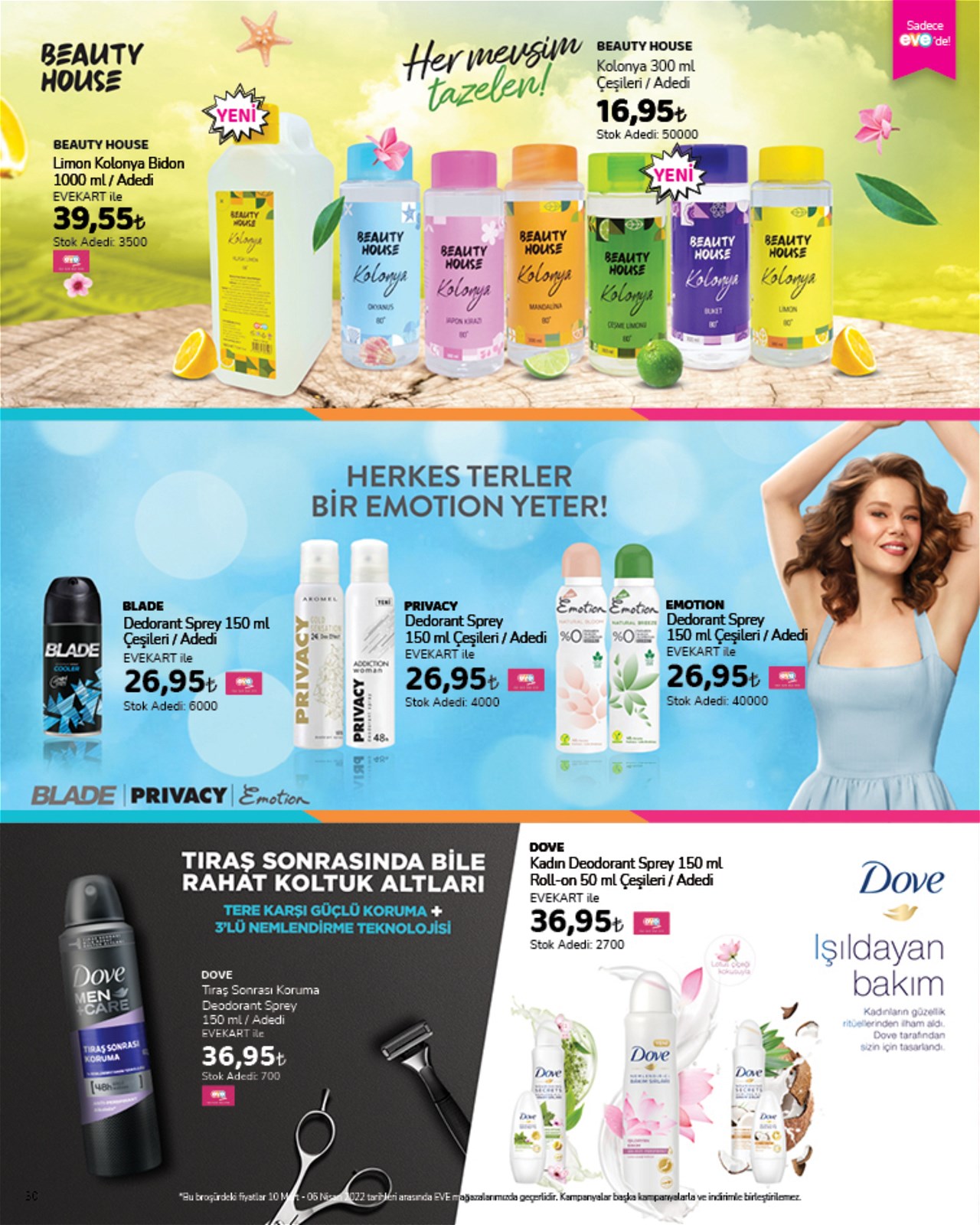10.03.2022 Eveshop broşürü 30. sayfa