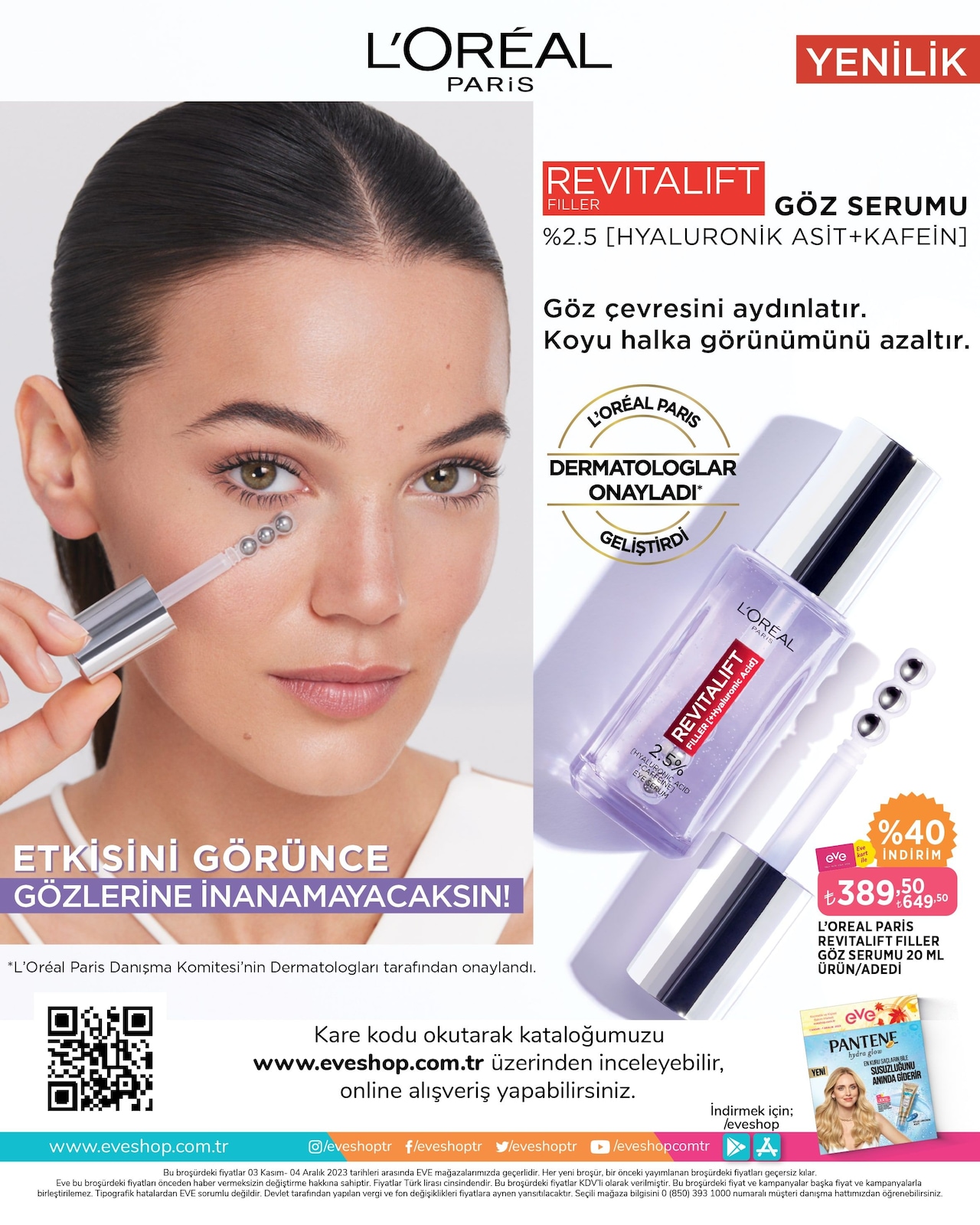 03.11.2023 Eveshop broşürü 40. sayfa