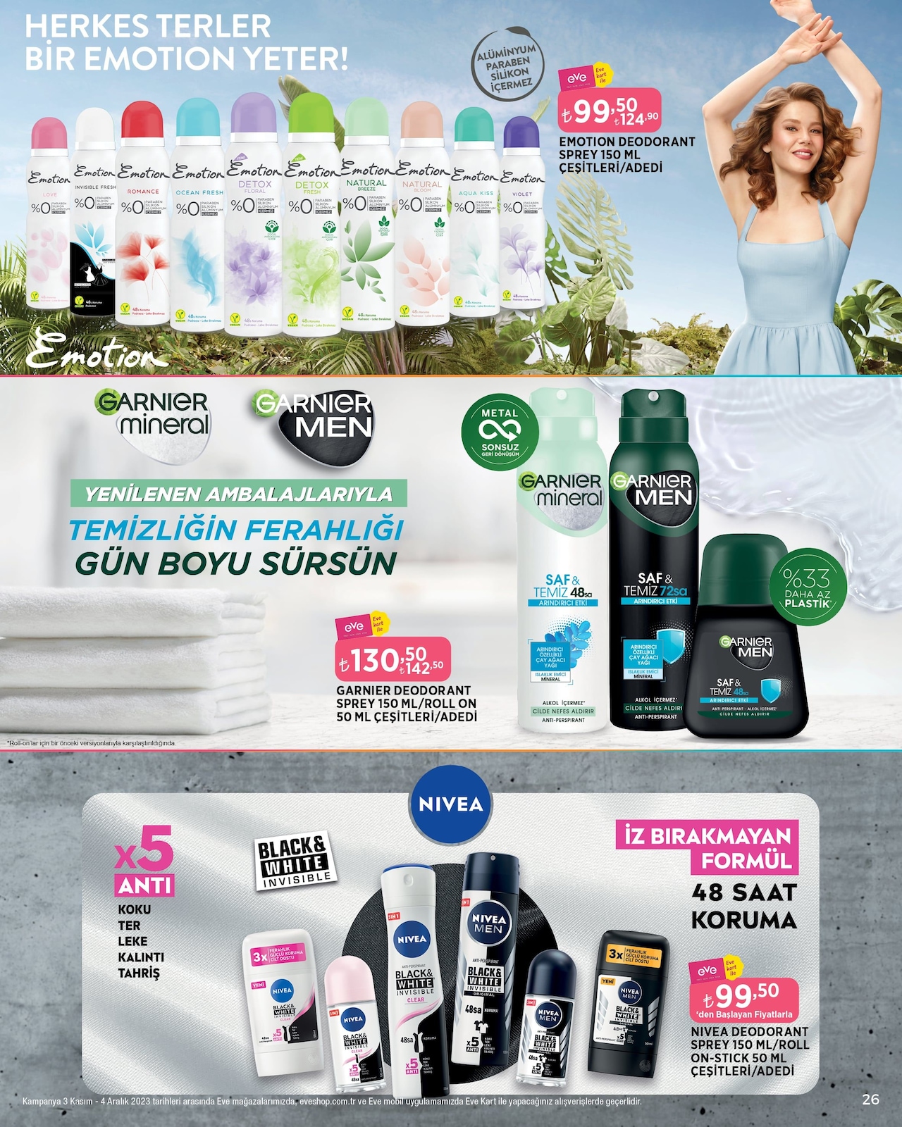 03.11.2023 Eveshop broşürü 27. sayfa