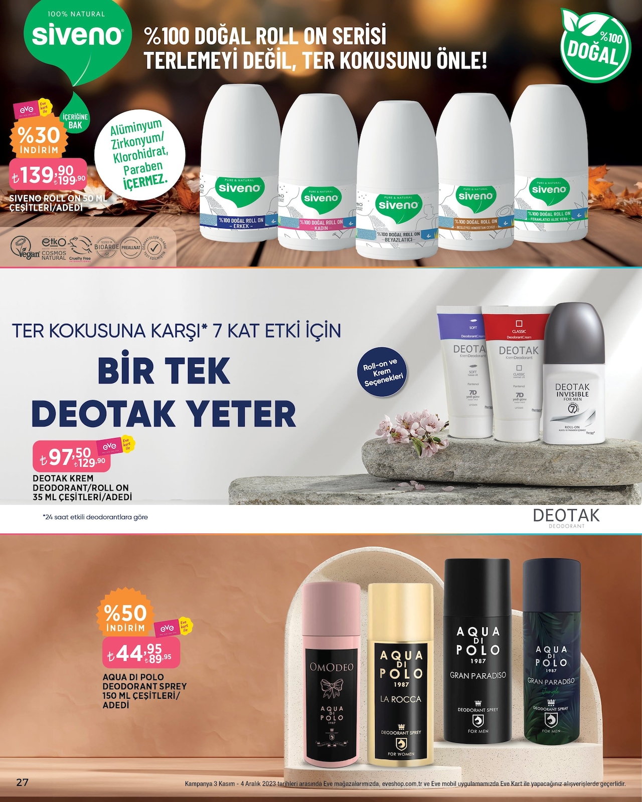03.11.2023 Eveshop broşürü 28. sayfa