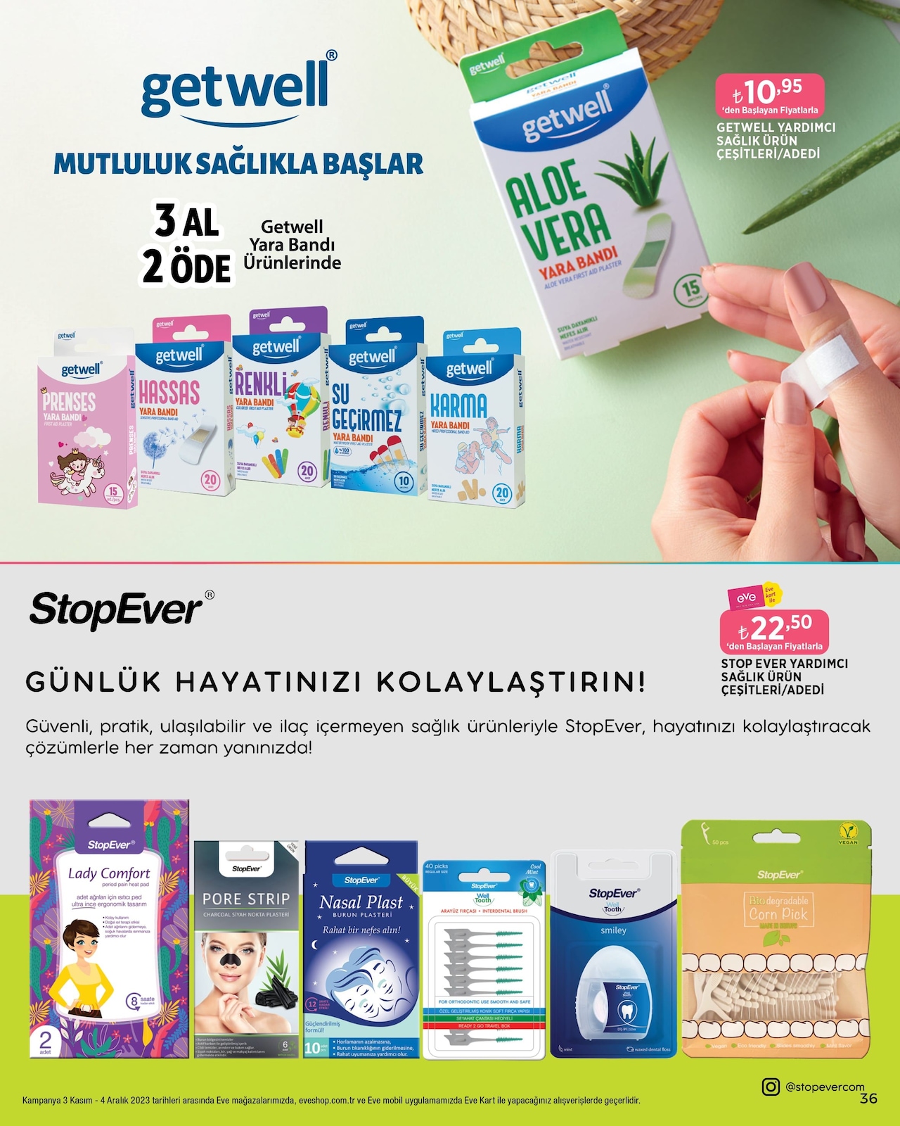 03.11.2023 Eveshop broşürü 37. sayfa