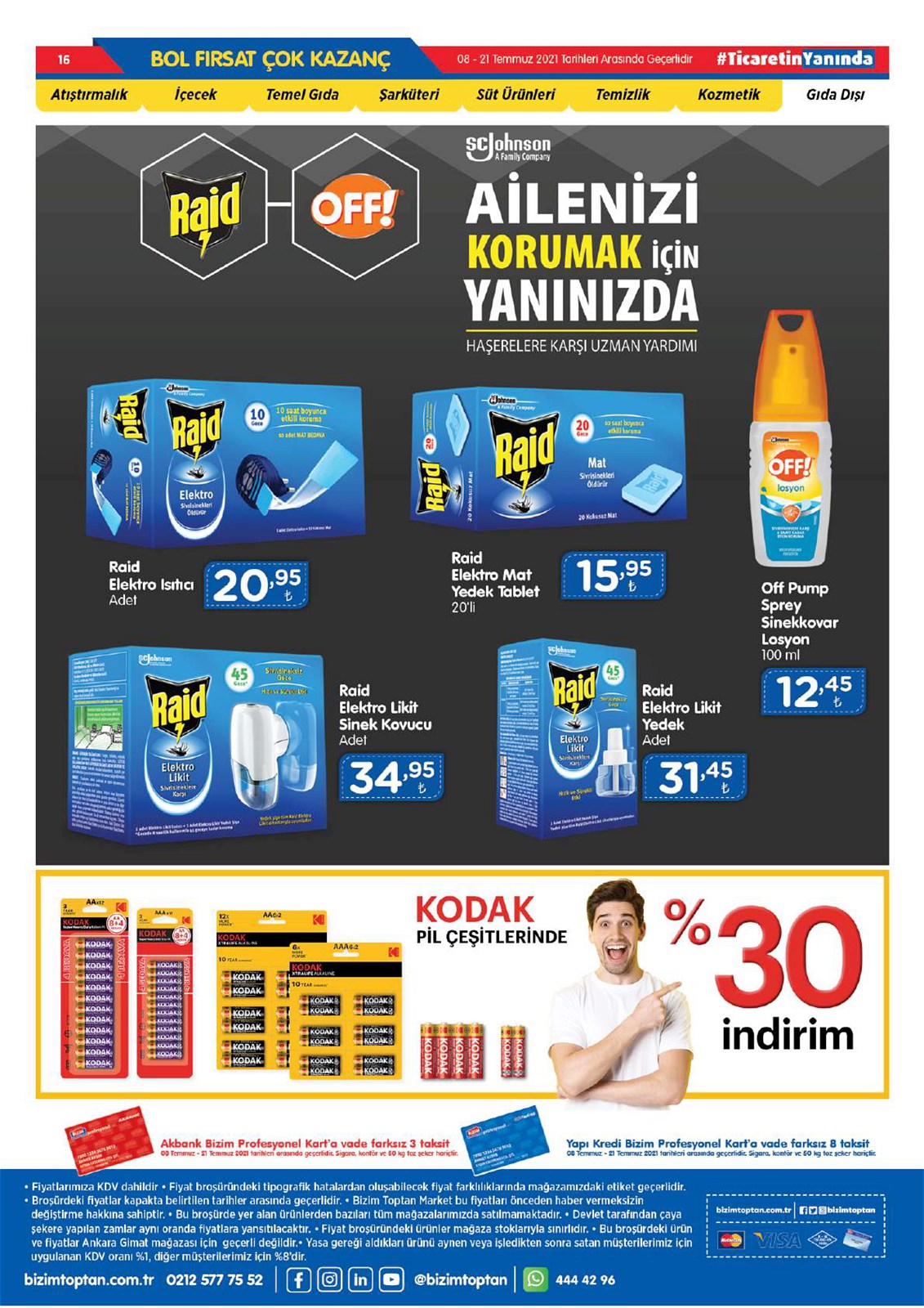 08.07.2021 Bizim Toptan broşürü 16. sayfa