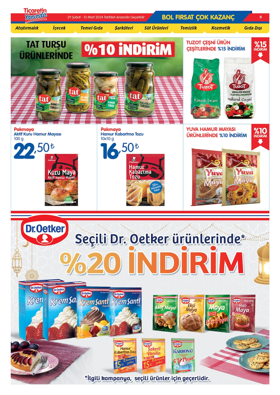 29.02.2024 Bizim Toptan broşürü 9. sayfa