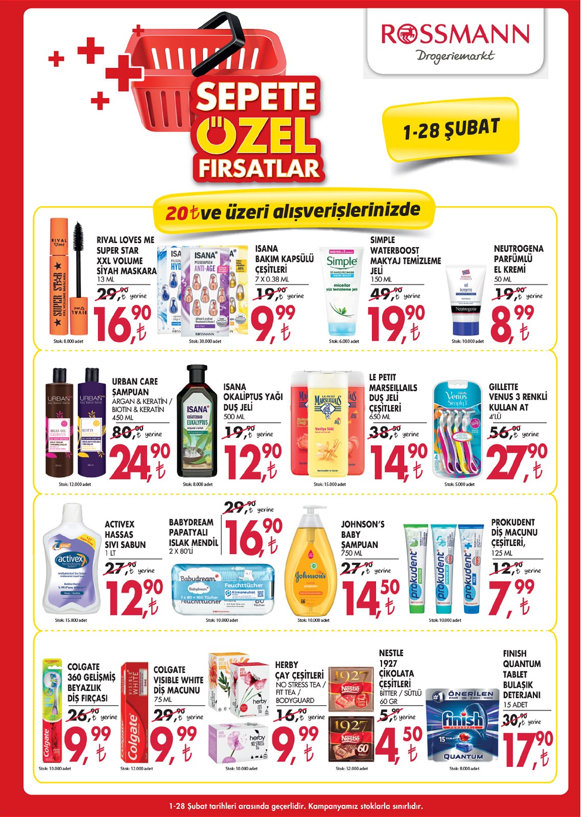 01.02.2021 Rossmann broşürü 2. sayfa