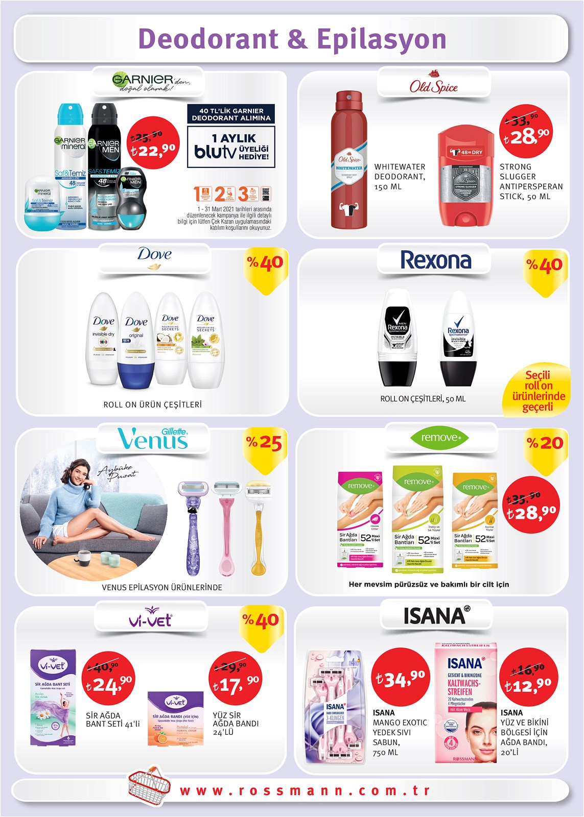 01.03.2021 Rossmann broşürü 22. sayfa