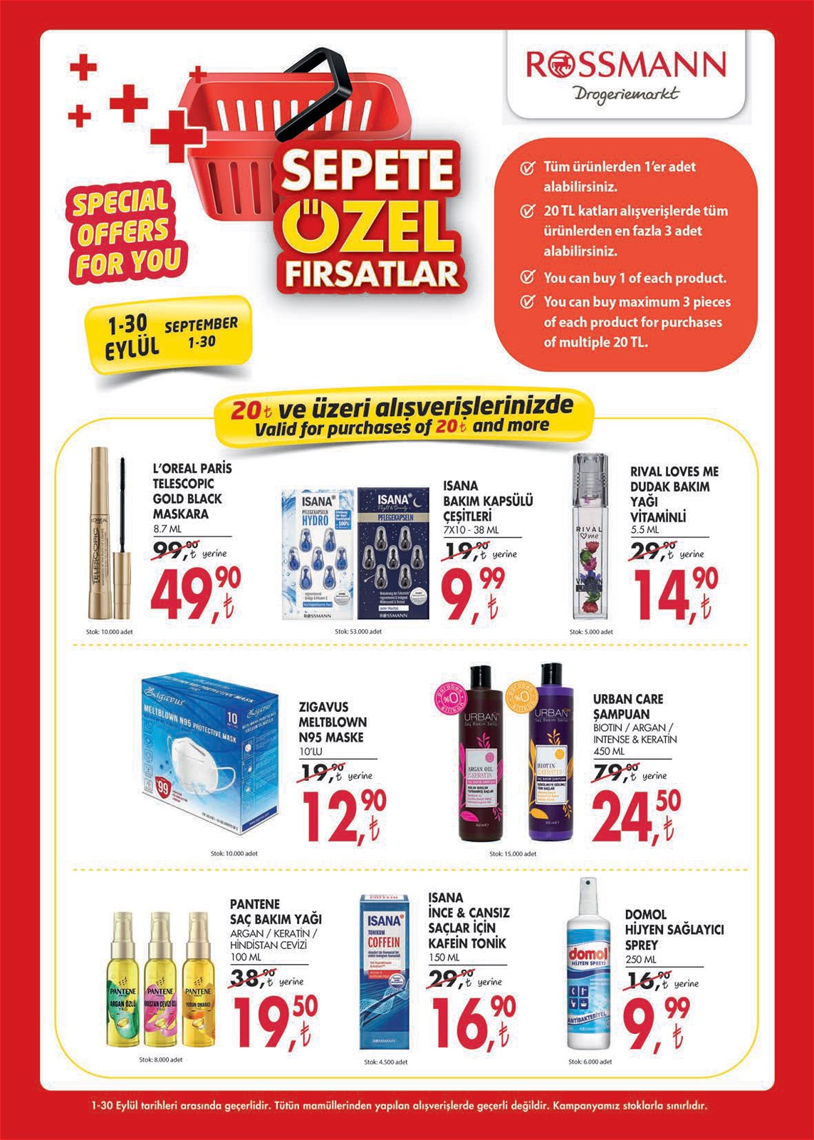 01.09.2021 Rossmann broşürü 2. sayfa