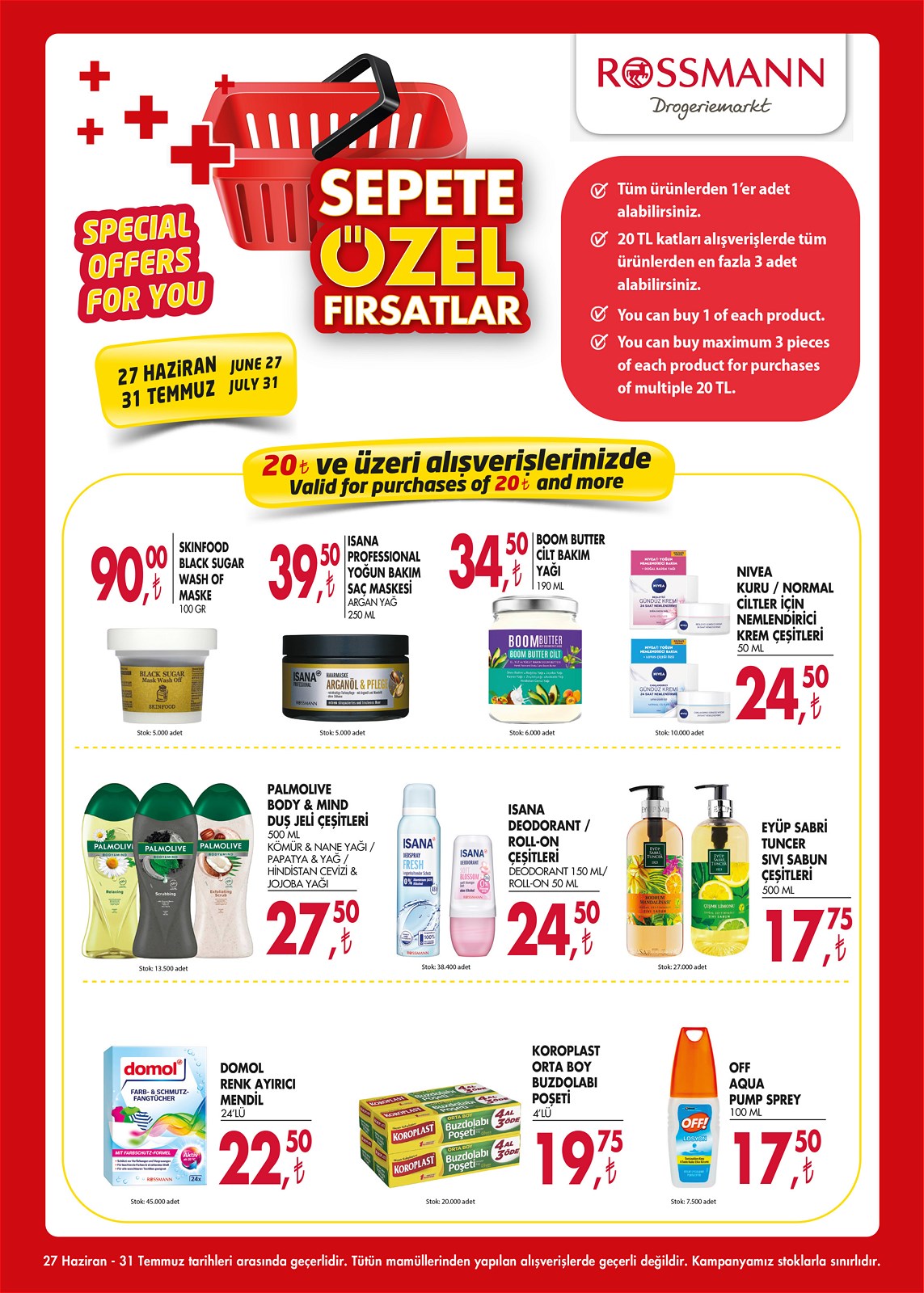 27.06.2022 Rossmann broşürü 2. sayfa