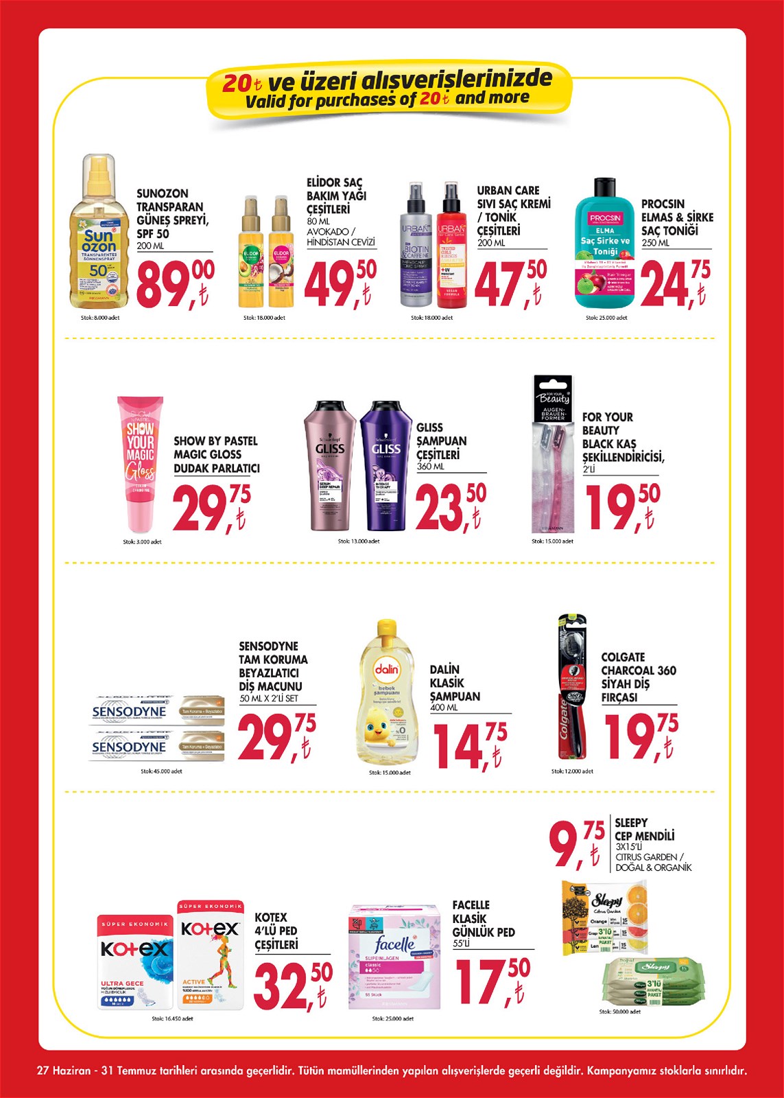 27.06.2022 Rossmann broşürü 3. sayfa