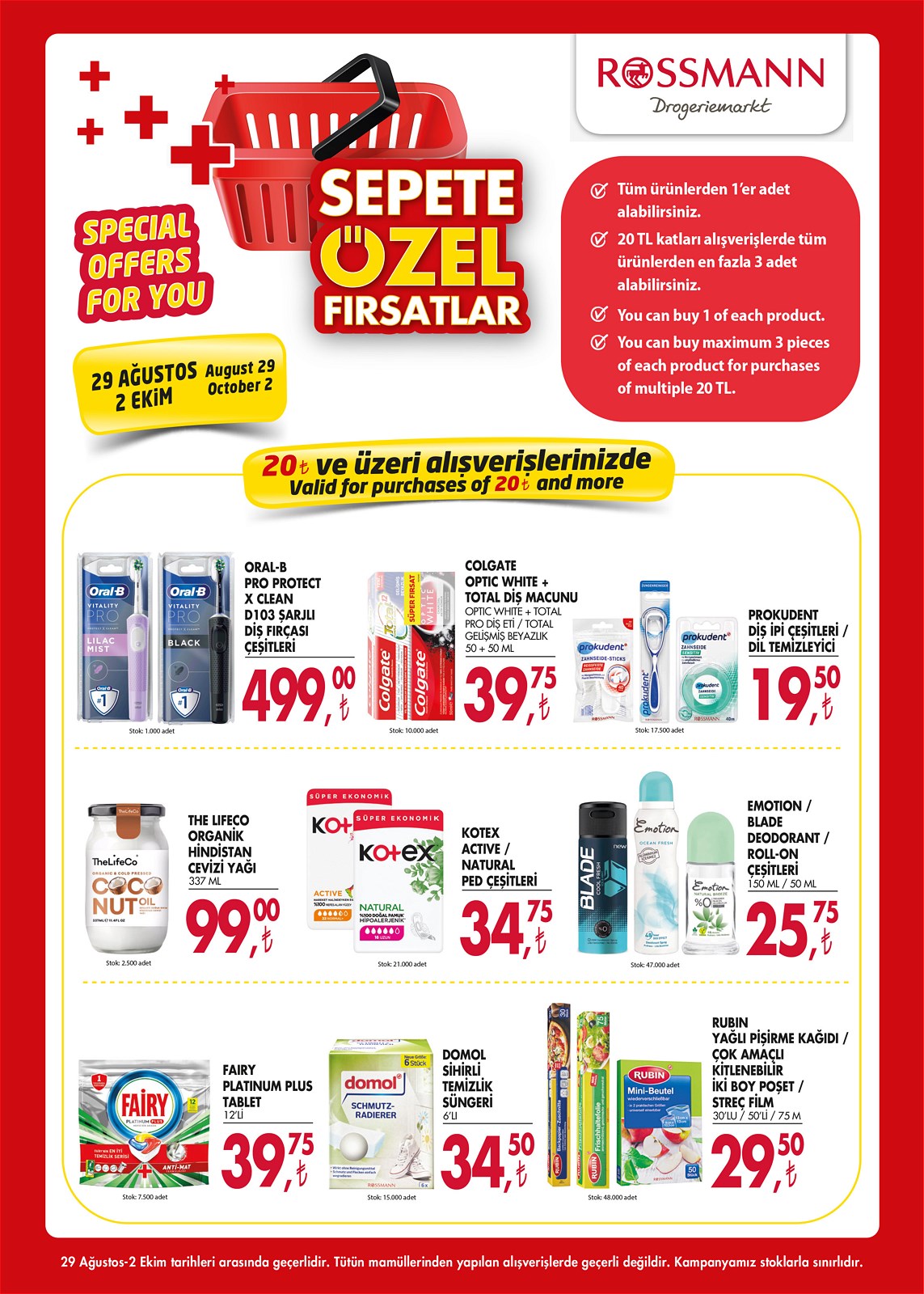 29.08.2022 Rossmann broşürü 2. sayfa