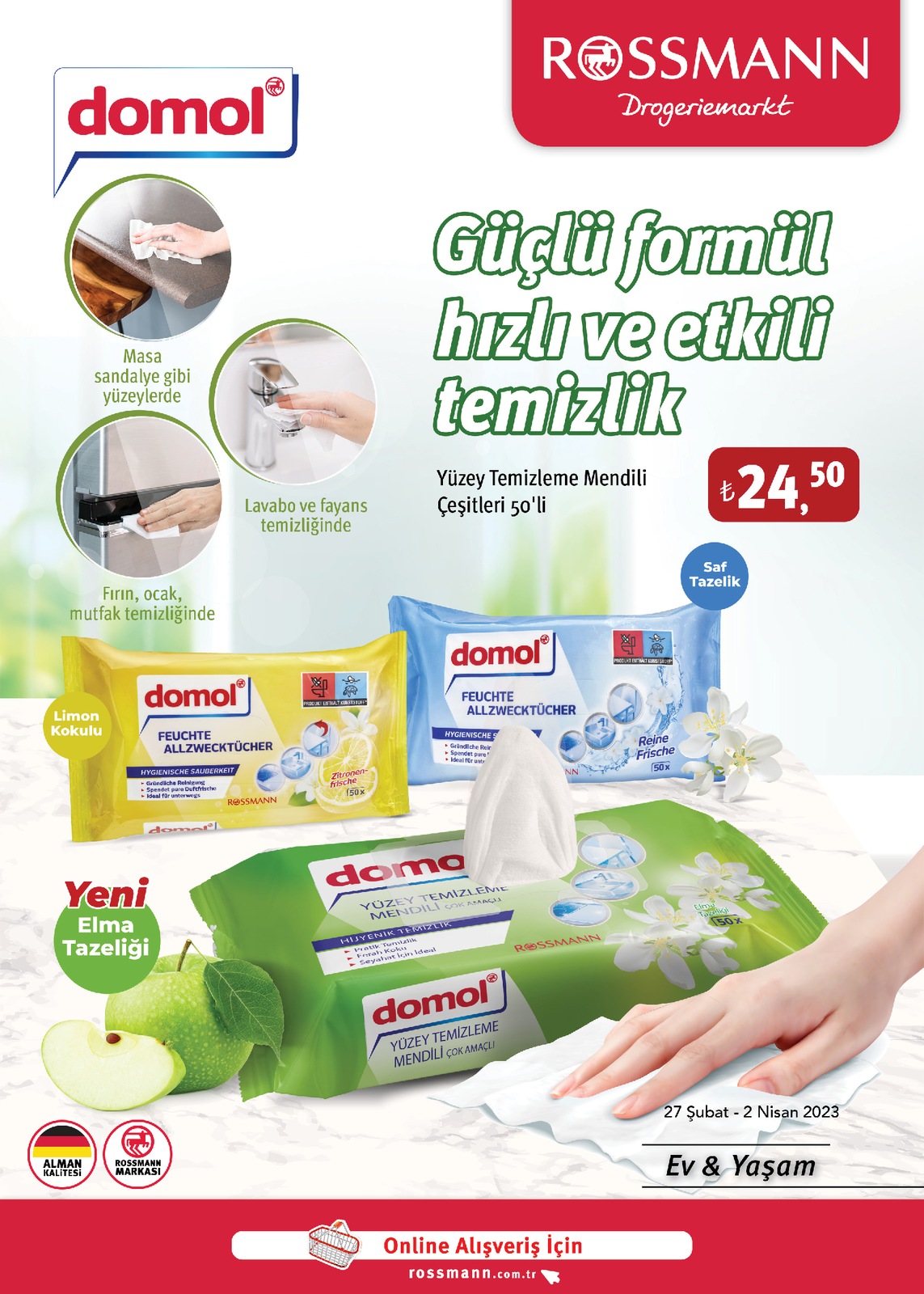 27.02.2023 Rossmann broşürü 1. sayfa