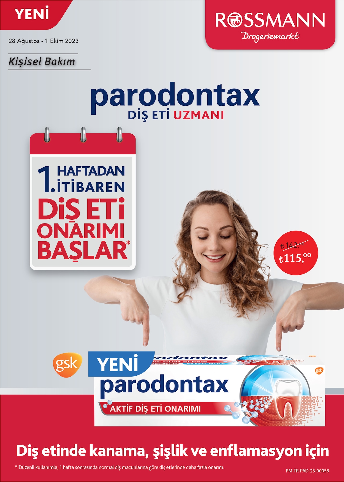 28.08.2023 Rossmann broşürü 1. sayfa