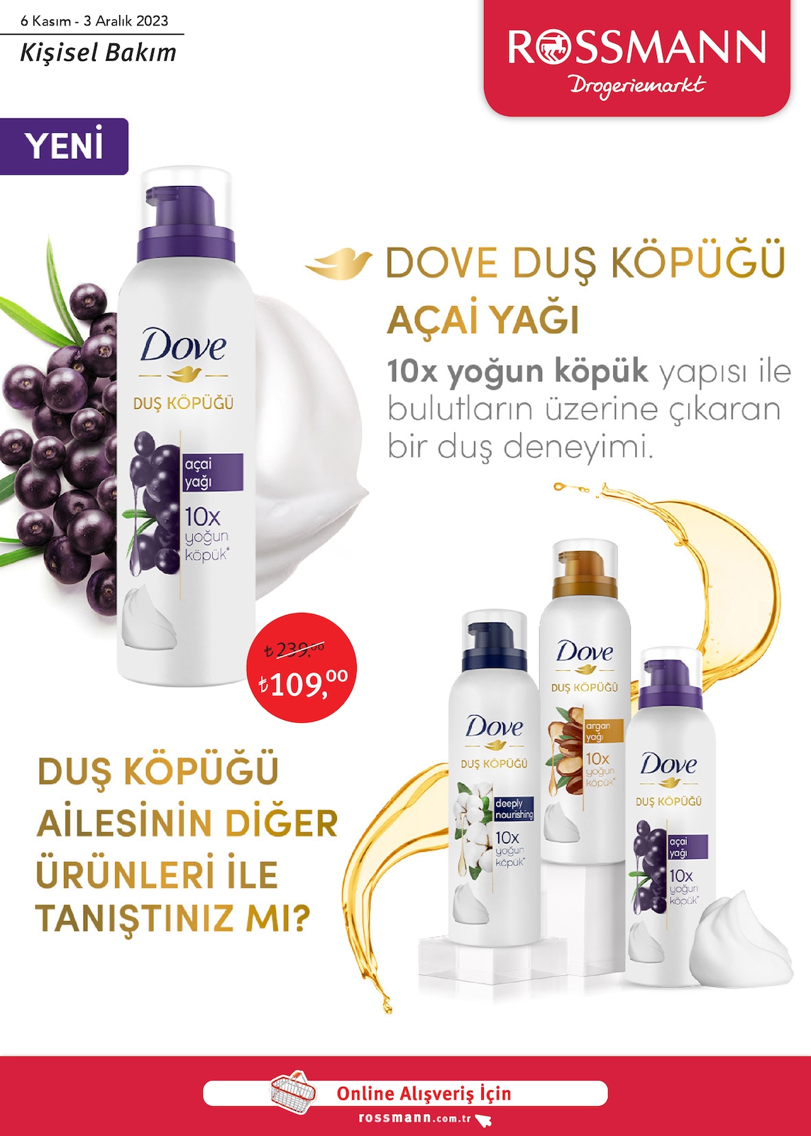 06.11.2023 Rossmann broşürü 1. sayfa