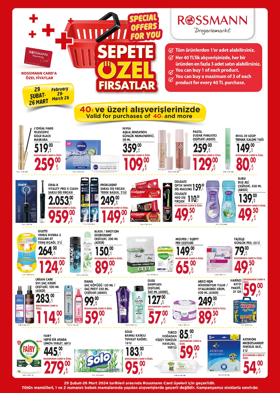 29.02.2024 Rossmann broşürü 6. sayfa