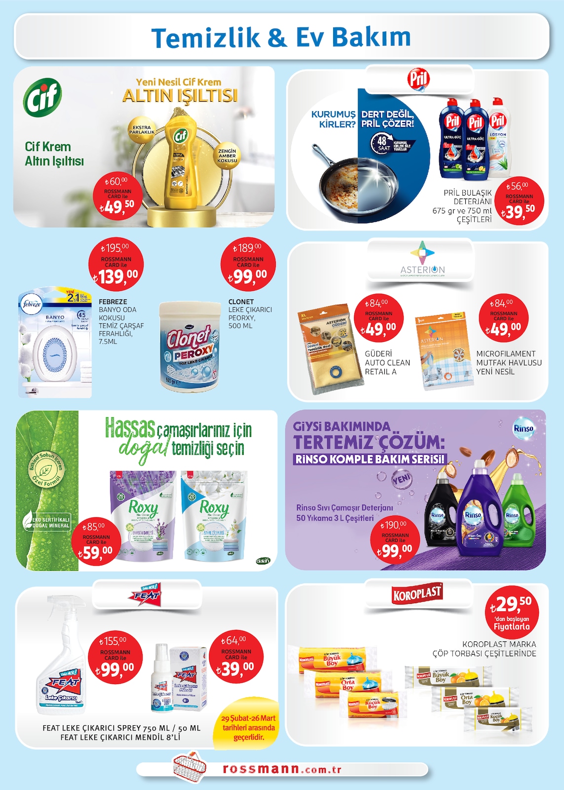 29.02.2024 Rossmann broşürü 8. sayfa