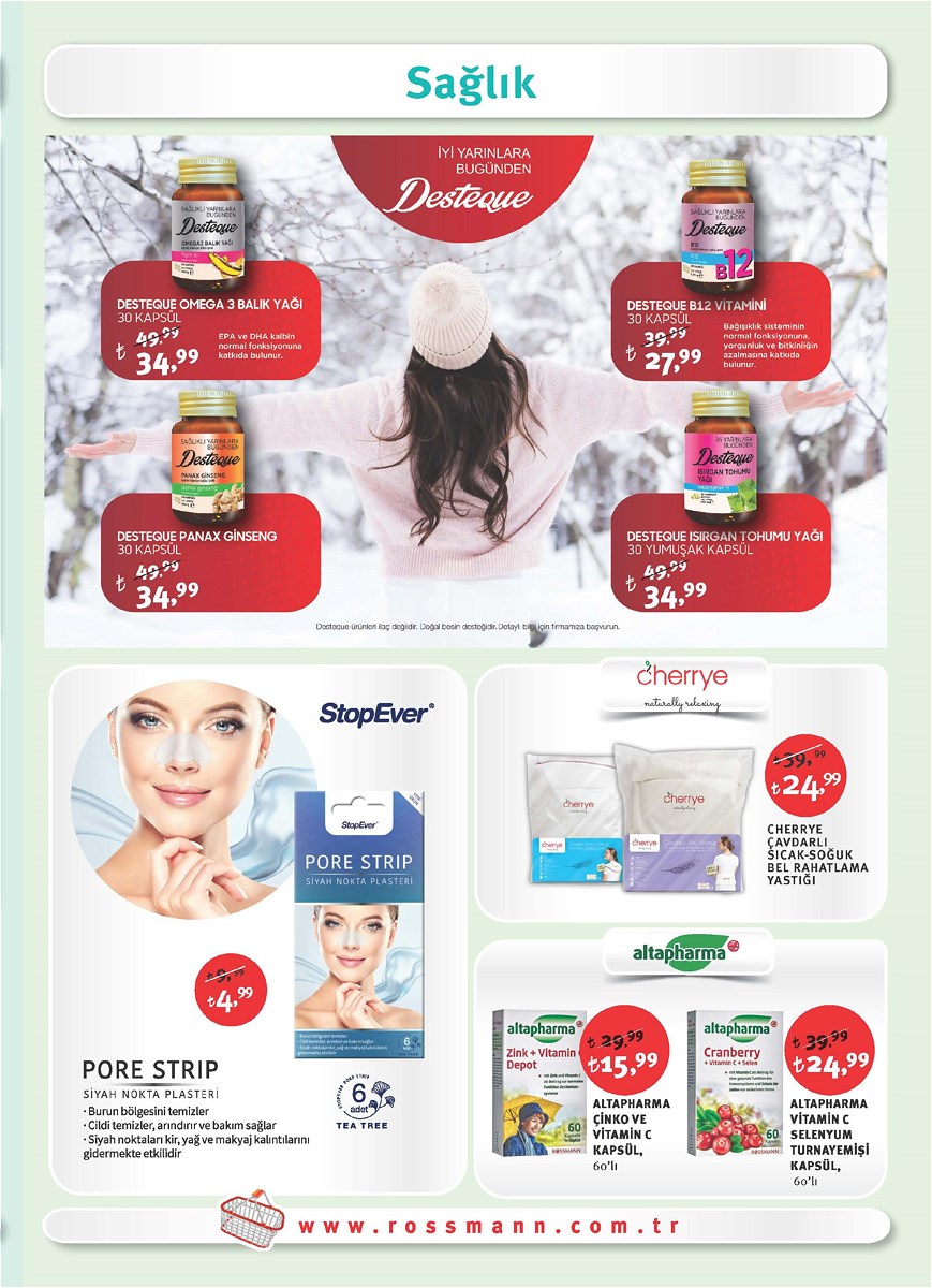 02.12.2019 Rossmann broşürü 25. sayfa