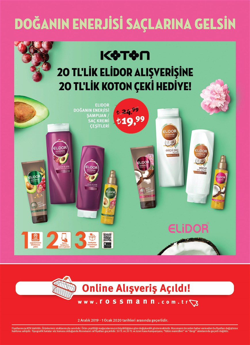 02.12.2019 Rossmann broşürü 32. sayfa