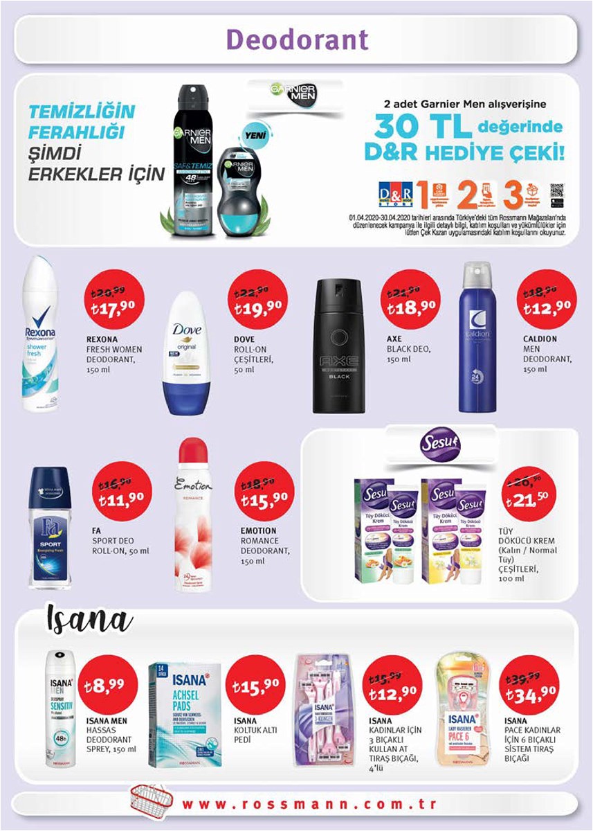 01.04.2020 Rossmann broşürü 10. sayfa