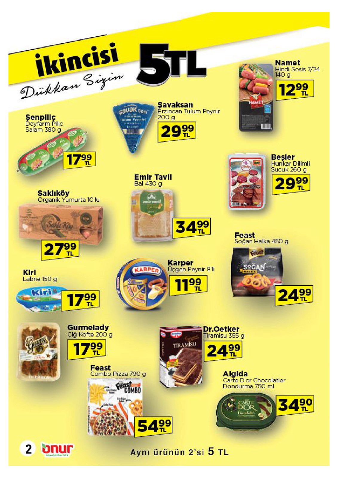 26.05.2022 Onur Market broşürü 2. sayfa