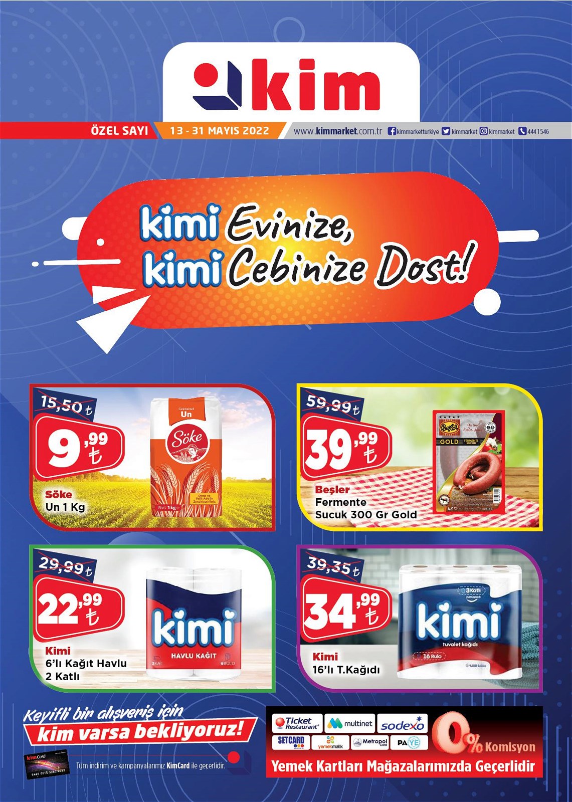 13.05.2022 Kim Market broşürü 1. sayfa