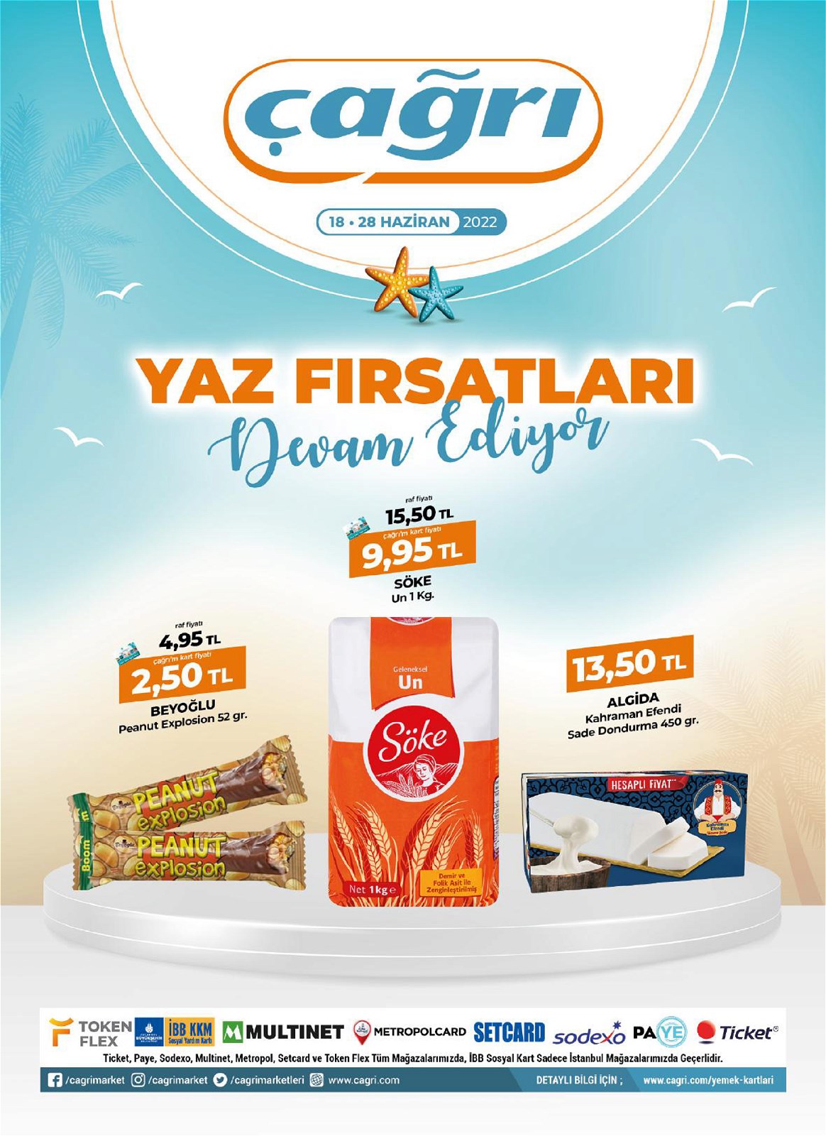 18.06.2022 Çağrı Hipermarket broşürü 1. sayfa