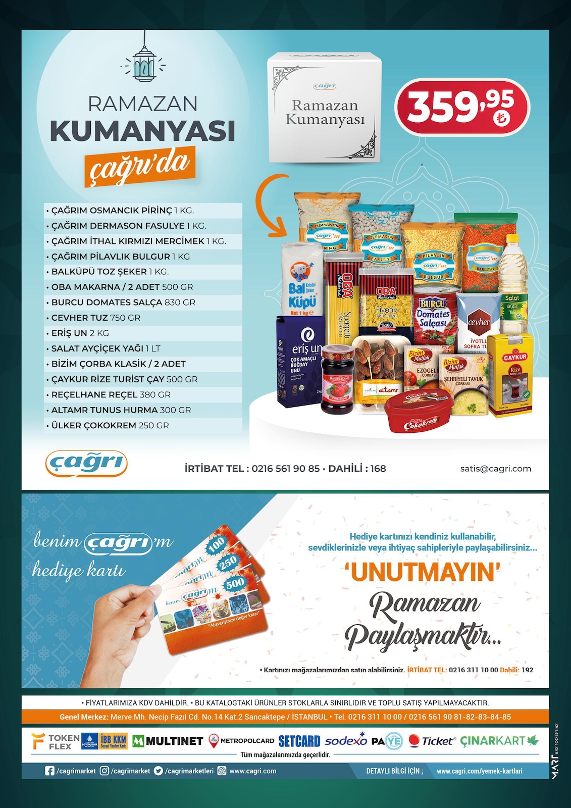 18.03.2023 Çağrı Hipermarket broşürü 16. sayfa