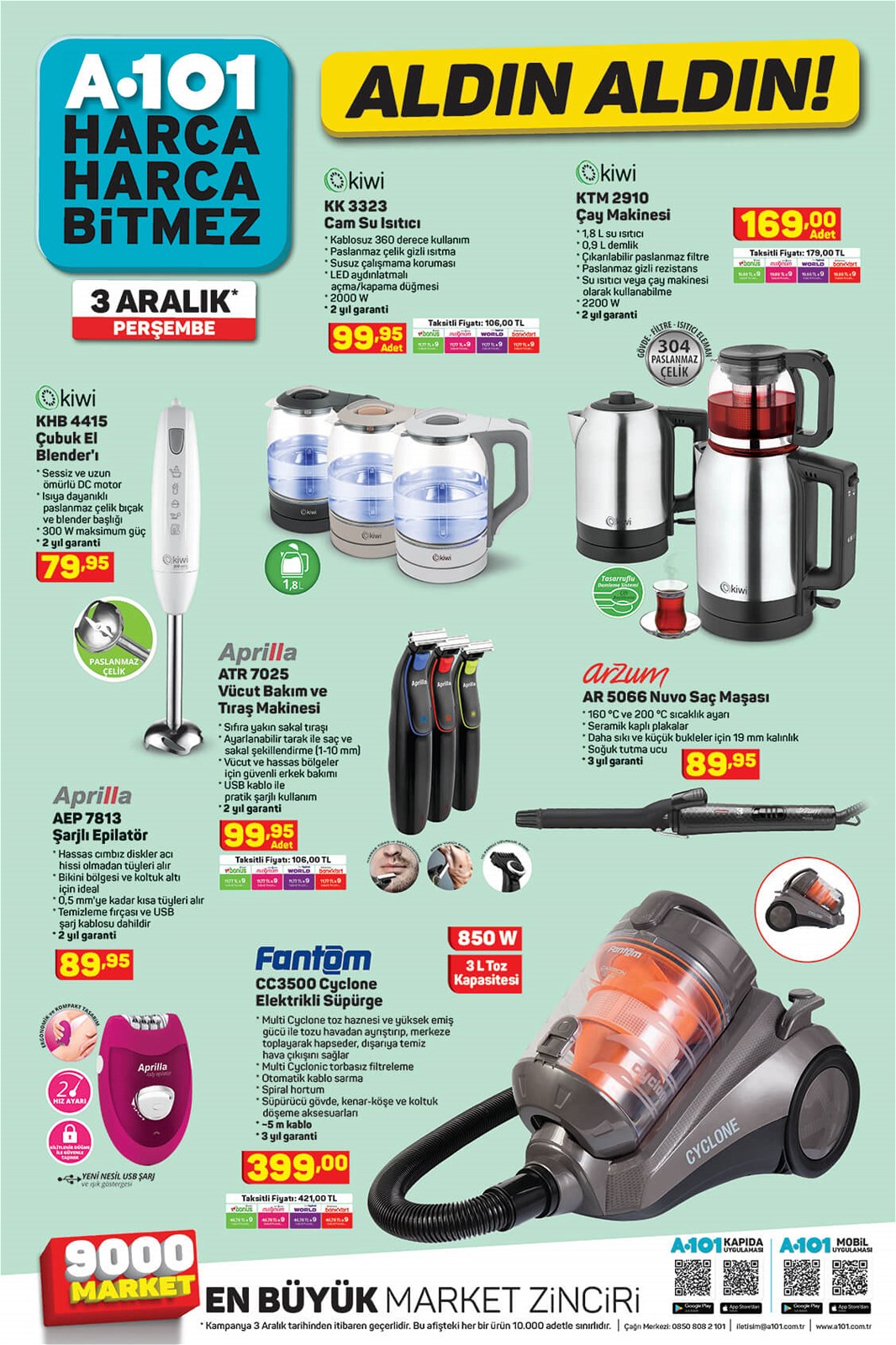 03.12.2020 A101 broşürü 3. sayfa
