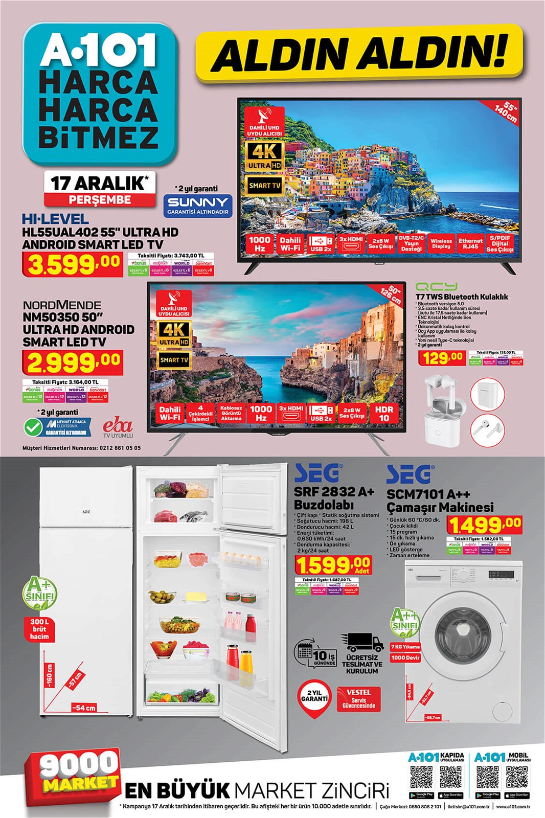 17.12.2020 A101 broşürü 1. sayfa