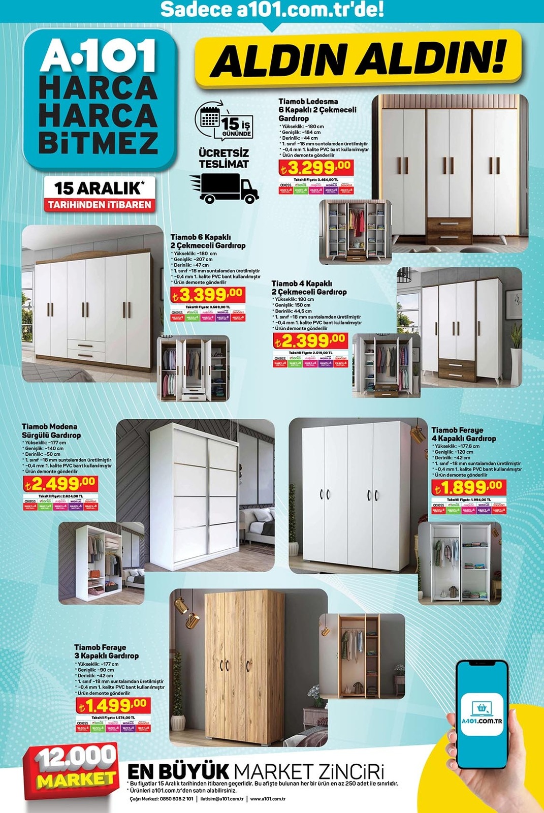 15.12.2022 A101 broşürü 3. sayfa